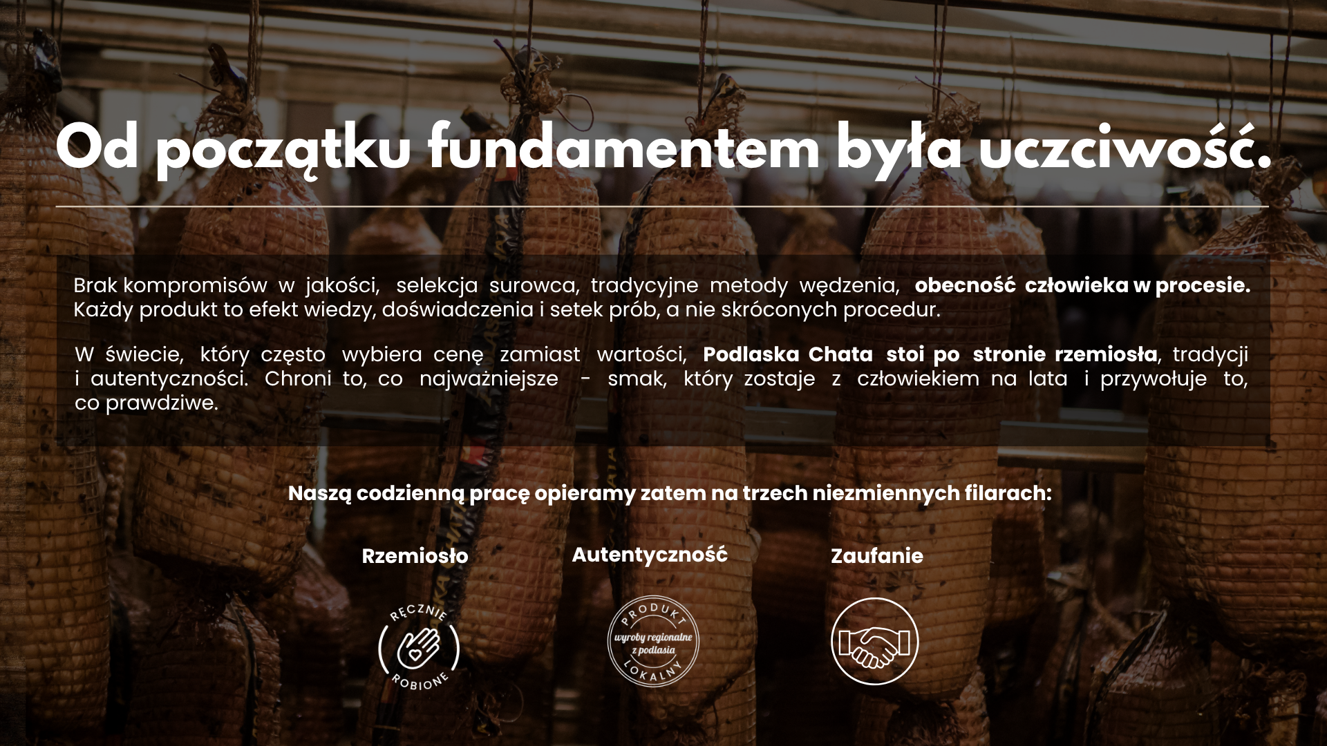 Jak to robimy ?     Tradycyjnie. Ręcznie. Z naturą. Po swojsku.  Jak dla siebie ????