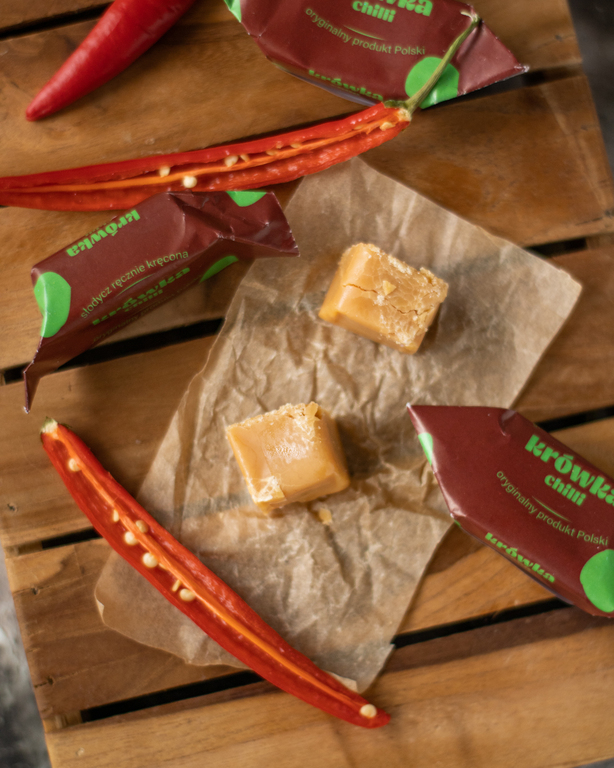 Krówka rzemieślnicza chilli ( 250 gram )  (2)